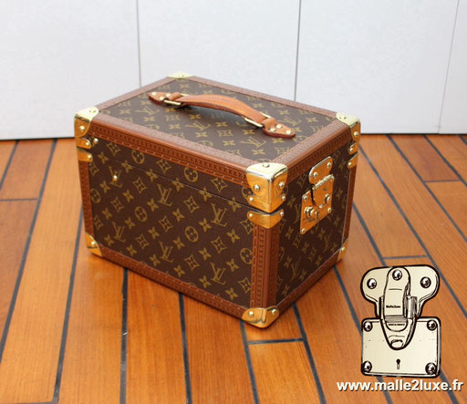 Louis Vuitton Vanity - boîte à flacon - M21828 - 1982 vintage a vendre petite malle