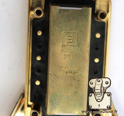 Collector-grade Louis Vuitton Stratos lock.