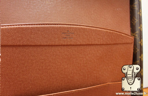 Valise président Louis Vuitton M53012 Cuir Armagnac  