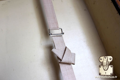 Angle de la valise Bisten – qualité artisanale signée Louis Vuitton