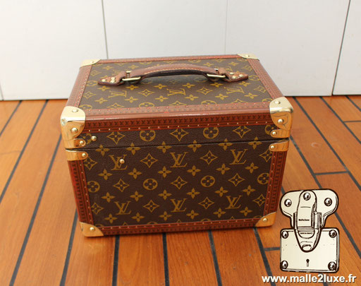 boite a flacon Louis Vuitton vintage 1972 a vendre