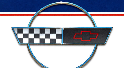 Le logo Corvette est celui apparaissant sur la Grand Sport avec son cercle et son contour chromé