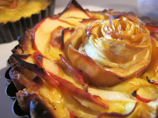 blühende Tarte (glutenfrei)