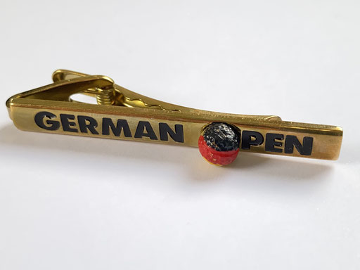 Krawattenklammer "German Open"