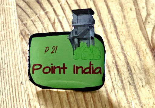 Jetzt ganz neu! Die 2. Auflage unseres beliebten Wander- und Point India Pin. 