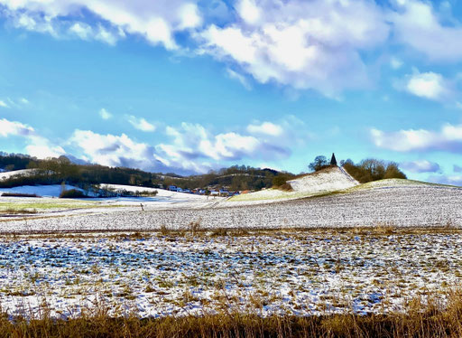 Winter in Lüderbach, Nordhessen