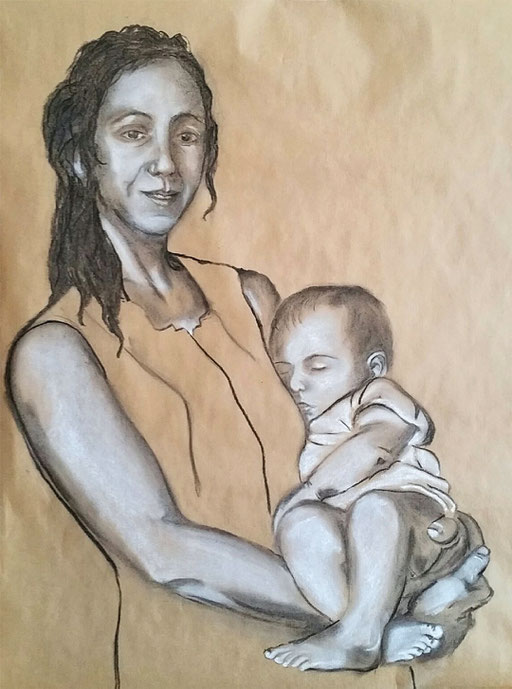 Etude la mère et l'enfant