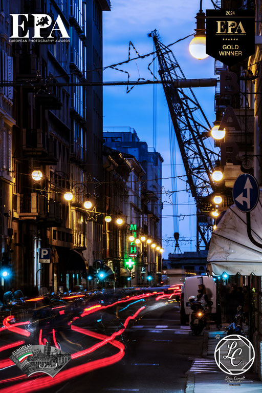 European Photography Awards 2024 ~ Gold Winner. The Passing Of Time In Trieste. © Luca Cameli Photographer