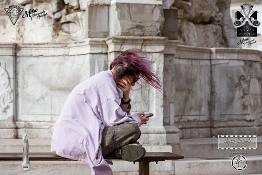 MUSE Photography Awards 2025 Silver Winner ~ Styling Hair & Outfit by Bora. © Luca Cameli Photographer