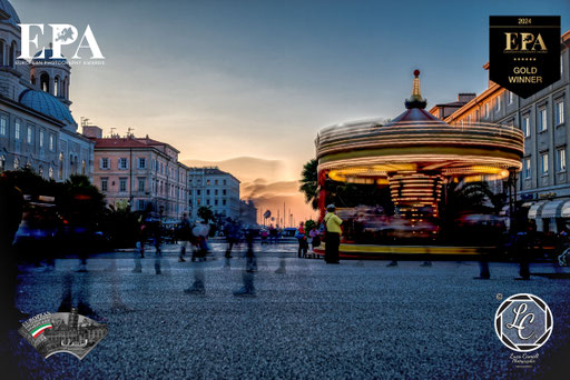 European Photography Awards 2024 ~ Gold Winner. The Passing Of Time In Trieste. © Luca Cameli Photographer