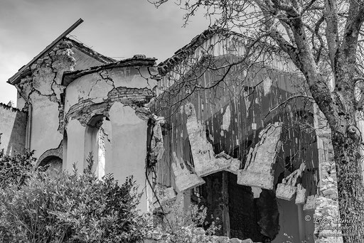 Px3 "State of the World" 2022 ~ Lo Stato Delle Cose: Terremoto Centro Italia 5 Anni Dopo. Piedilama, zona rossa. © Luca Cameli Photographer