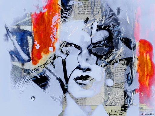 The woman and words