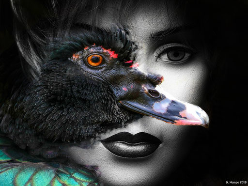 Duck woman