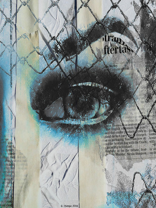 Broken eye