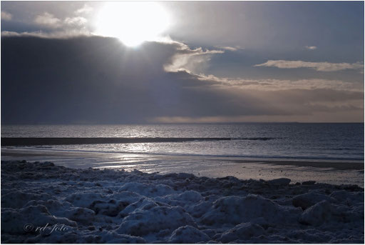 Insel Borkum im Winter 2010 / 2011