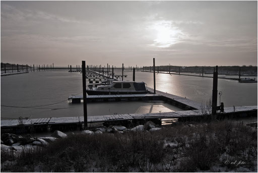 Insel Borkum im Winter 2010 / 2011