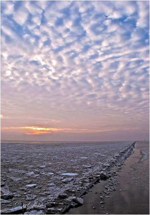 Insel Borkum im Winter 2010 / 2011