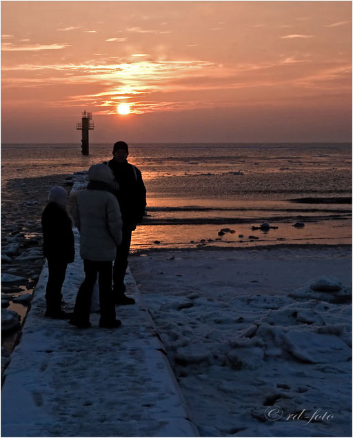 Insel Borkum im Winter 2010 / 2011