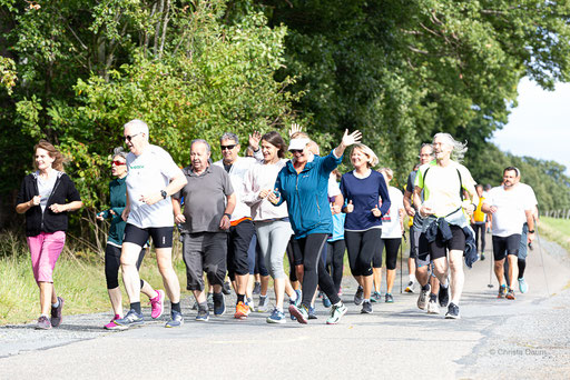 Darmstädter Lauf-Treff Hutzellauf 23.09.2023, Foto: Christa Daum
