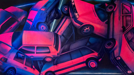 <alt="graffmatt artiste peintre muraliste professionnel français le strike tignes salle concert spectacle bar discothèque boite de nuit savoie alpes street-art graffiti artiste peintre déco murale voiture festival eternelles crapules"> 