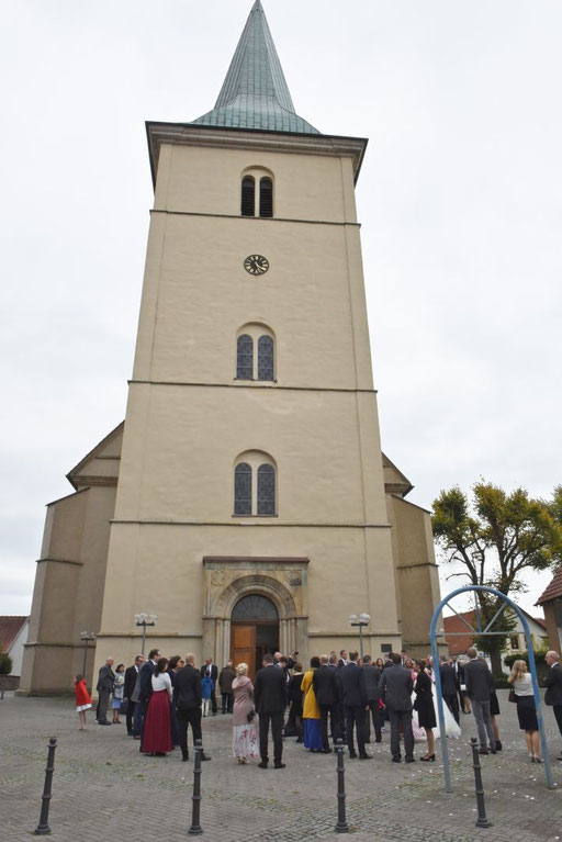 Hochzeit in der St. Petri Kirche Melle