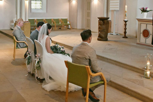 klassische Hochzeit auf dem Land