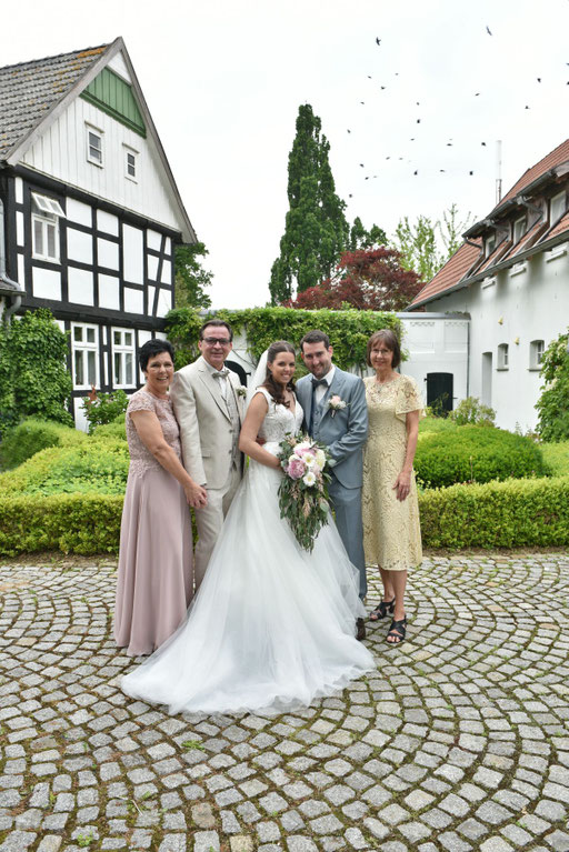 klassische Hochzeit auf dem Land
