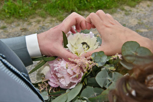 klassische Hochzeit auf dem Land