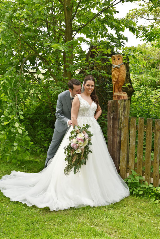 klassische Hochzeit auf dem Land