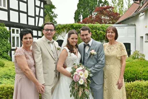 klassische Hochzeit auf dem Land
