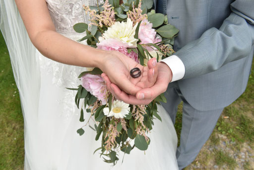 klassische Hochzeit auf dem Land