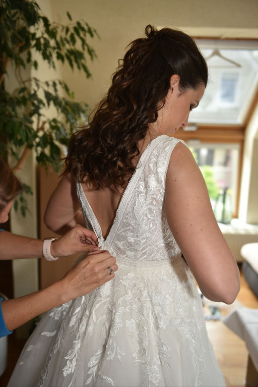 klassische Hochzeit auf dem Land