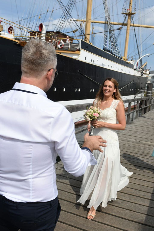 Hochzeit auf der Passat