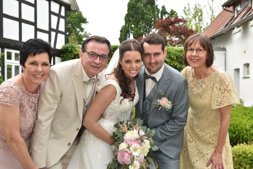 klassische Hochzeit auf dem Land