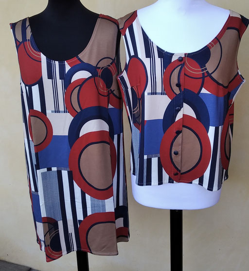 Débardeur et robe de plage