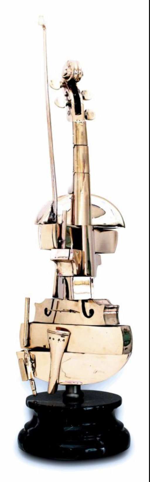Fernandez Arman, violon spirale
