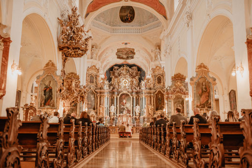 Hochzeitsfotos Kirche Gerlachsheim