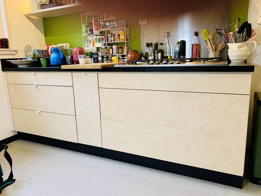 Vervangen fronten keukenkasten particulier