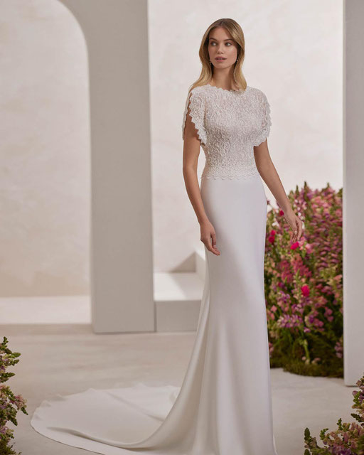 Brautkleid Tempo Rosa Clará Couture