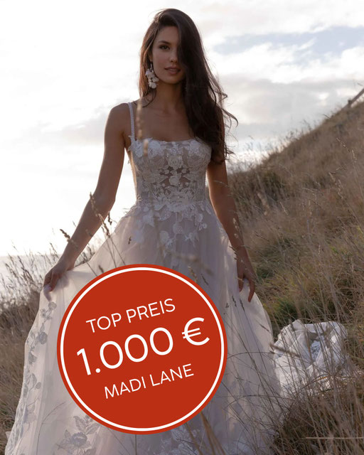 Günstiges Brautkleid Amelie von Madi Lane zum Schnäppchenpreis