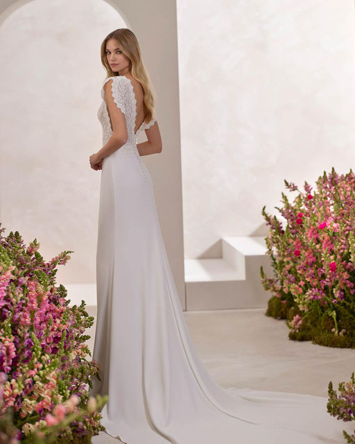 Brautkleid Tempo Rosa Clará Couture
