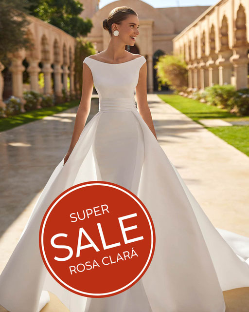 Brautkleider günstig im Super Sale Rosa Clará