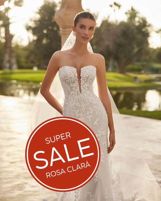 Brautkleider günstig im Super Sale Rosa Clará