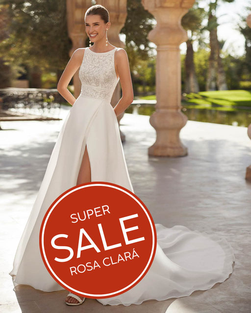 Brautkleider günstig im Super Sale Rosa Clará