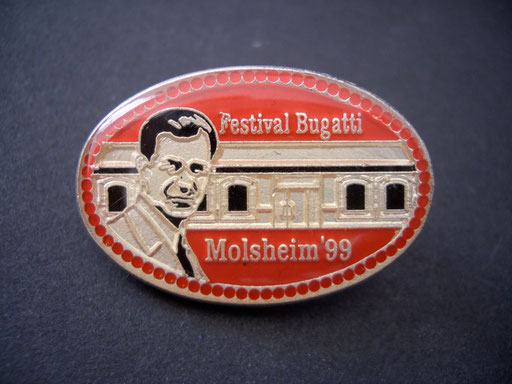 Festival BUGATTI Molsheim 1999 Brosche