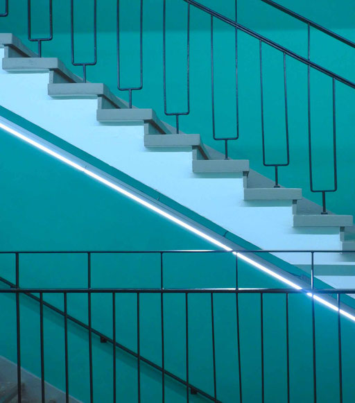 Diagonal staircase [Published with the permission of Zeppelin University]