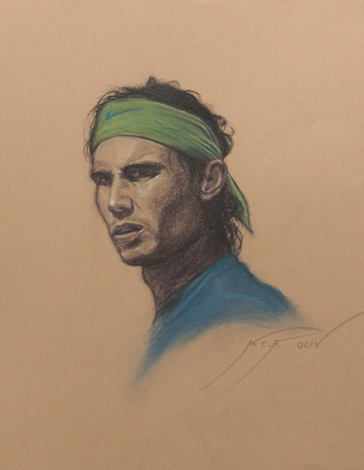 Rafa Nadal - 50 x 65 cm