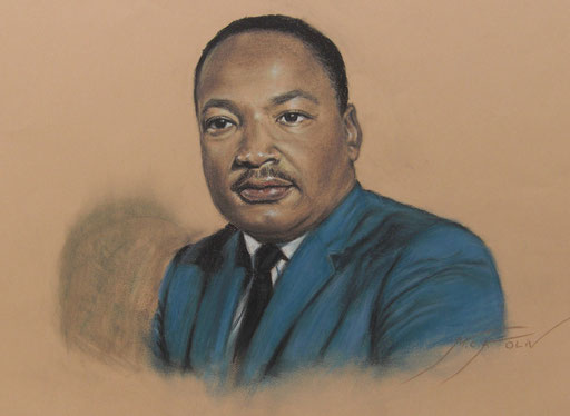 Martin Luther King - 50 x 65 cm