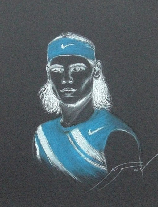 Rafa Nadal 1 - 50 x 65 cm
