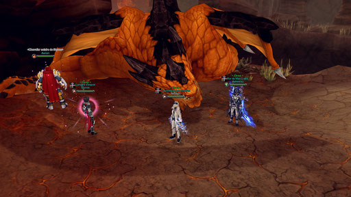 Donjon en guilde avec Styros, Ashinitsu et Neferth contre le dragon Argus!